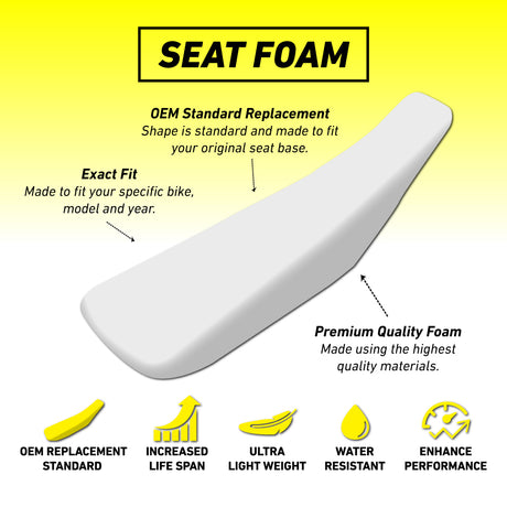 Kawasaki KX250F 13-16/KX450F 12-15 Standard OEM Seat Foam