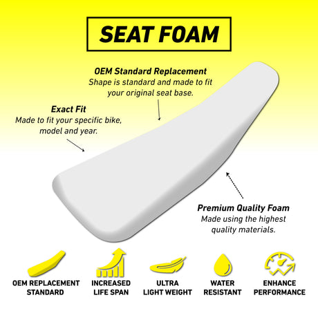 Kawasaki KX250F 06-08/KX450F 06-08 Standard OEM Seat Foam