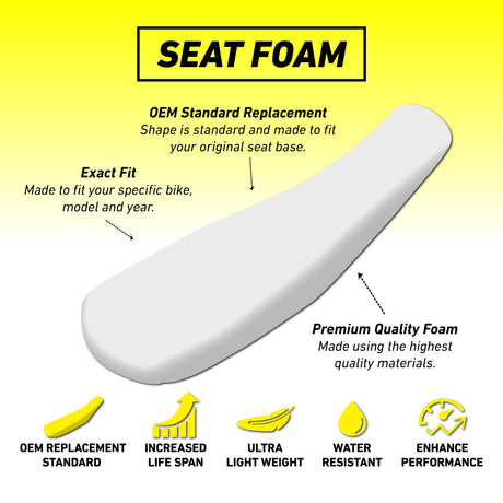 Kawasaki KLX400 03-05 Standard OEM Seat Foam