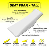 Yamaha YZ250F 14-18 /YZ450F 14-17 /WR250F 15-19 /WR450F 16-18 TALL Seat Foam