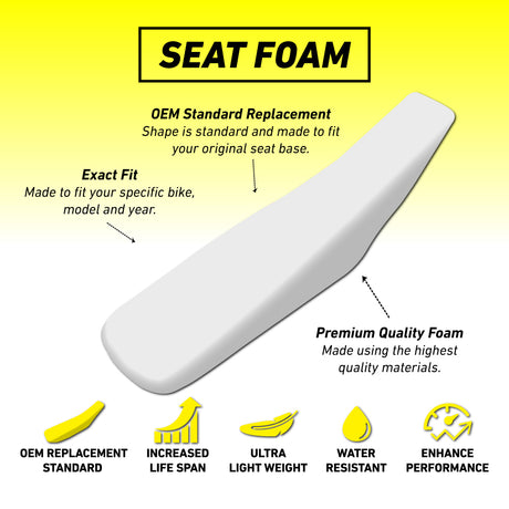 Kawasaki KX250F 17-20 Standard OEM Seat Foam