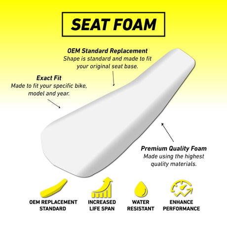 Kawasaki KX85 14-23/KX100 14-21/ KX112 22-23 Standard OEM Seat Foam