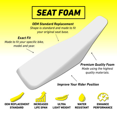 Yamaha YZ125 96-01 /YZ250 96-01 Standard OEM Seat Foam