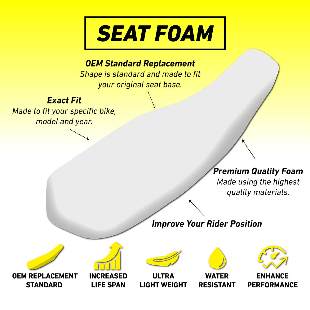 Yamaha WR250R 08-22 /WR250RX 08-22 Standard OEM Seat Foam