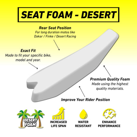 Beta 125/350/390/430 17-19/ RR430/ RR480 13-16 DESERT Seat Foam