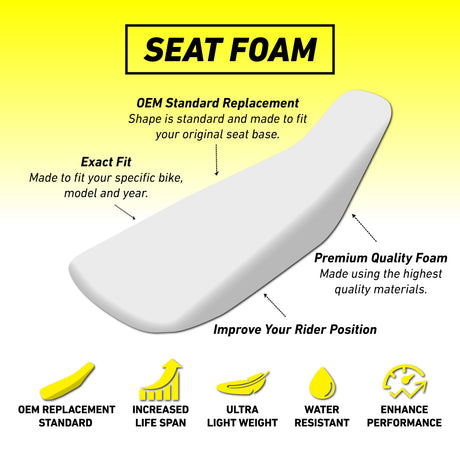 Suzuki RMZ250 10-18 Standard OEM Seat Foam