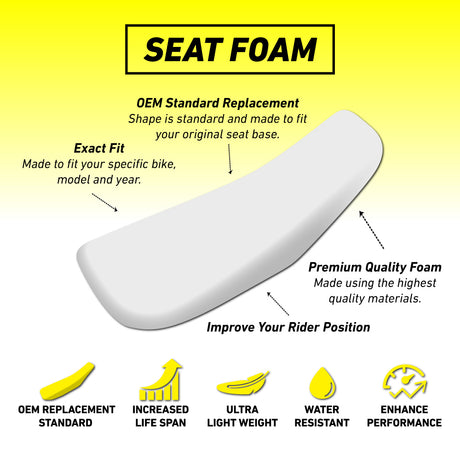 Suzuki DRZ70 08-22/DRZ50 19-22 Standard OEM Seat Foam
