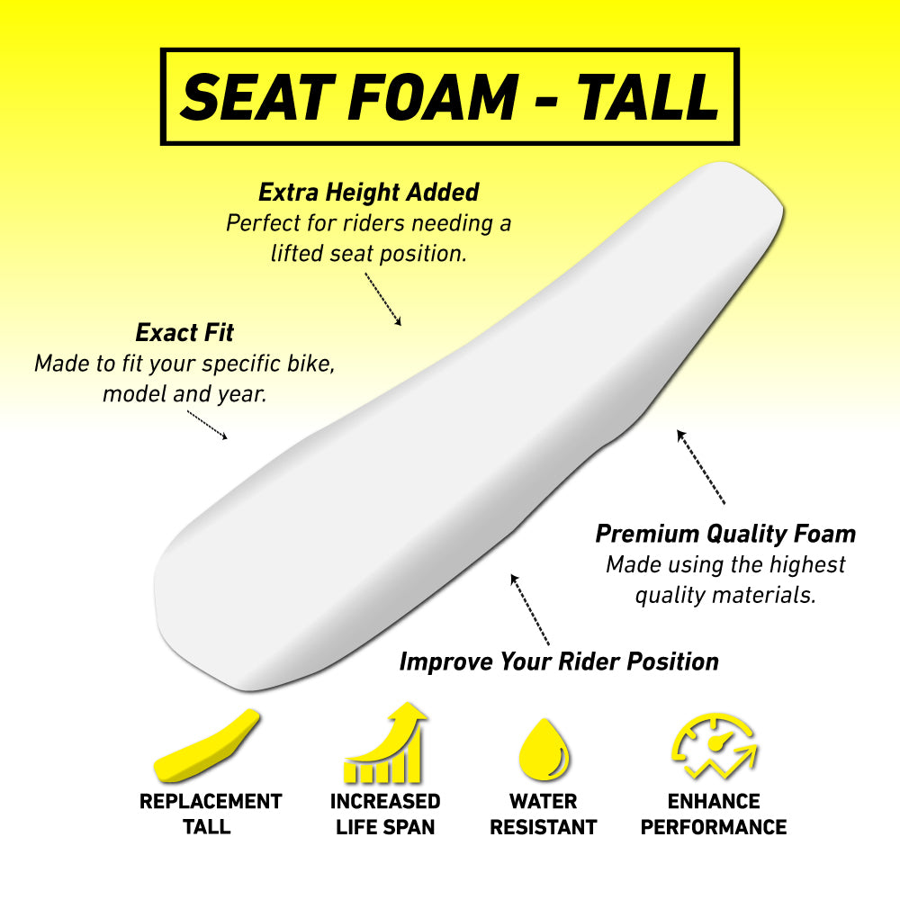 KTM SX/SXF 07-10 /EXC/EXCF 08-11 TALL Seat Foam