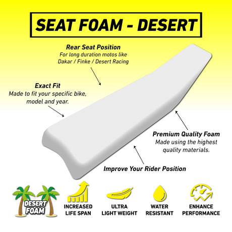 KTM SX/SXF/XC/XCF 16-18 /EXC/EXCF 17-19 Desert Seat Foam