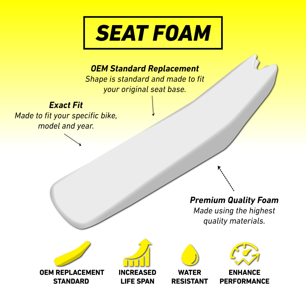 KTM 125SX/250SX/300SX/250SXF/350SXF/450SXF 2023 Standard OEM Seat Foam