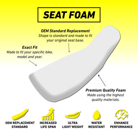 Honda XR250R/XR400R 96-04 Standard OEM Seat Foam