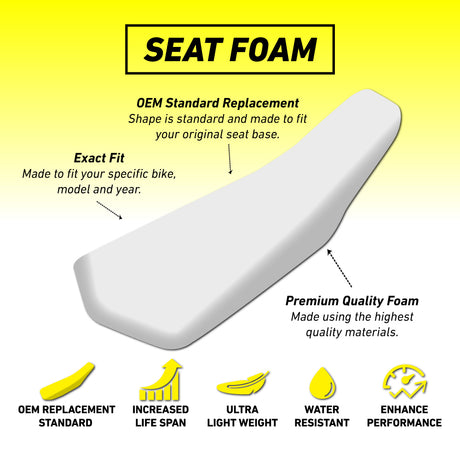 Honda CRF450 17-20/CRF250 18-21/ CRF450FX 18-23 Standard OEM Seat Foam