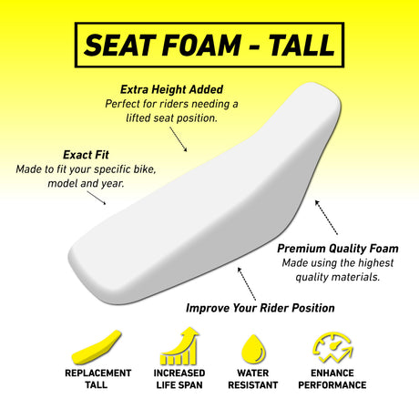 Honda CRF150RB 07-23 TALL Seat Foam