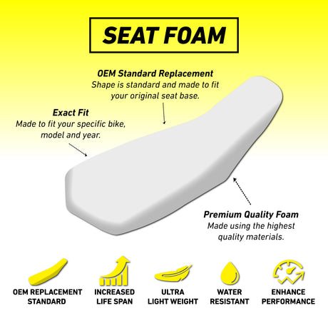 Honda CRF110F 19-23/CRF125F 19-23 Standard OEM Seat Foam