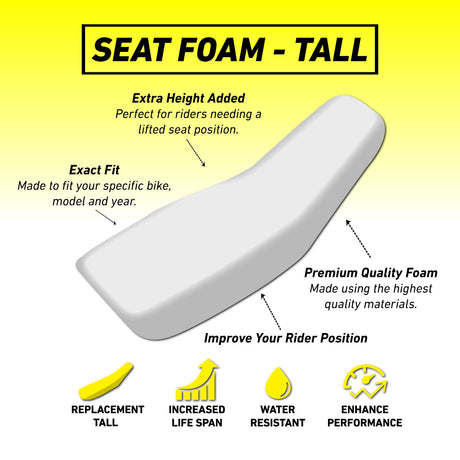 Honda CRF50 04-23 TALL Seat Foam