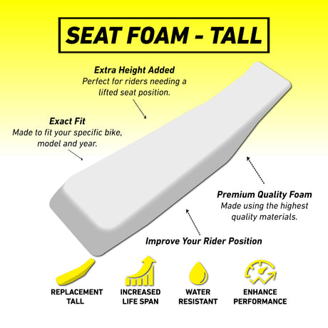 Husqvarna TC/TX 17-18 /FC 16-18 TE/FE 17-19 TALL Seat Foam