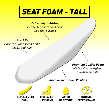 Husqvarna TE/FE 14-16 /TC 14-15 /FC 14-15 TALL Seat Foam