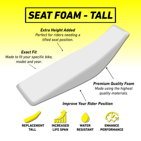 Husqvarna TC85 18-23 TALL Seat Foam