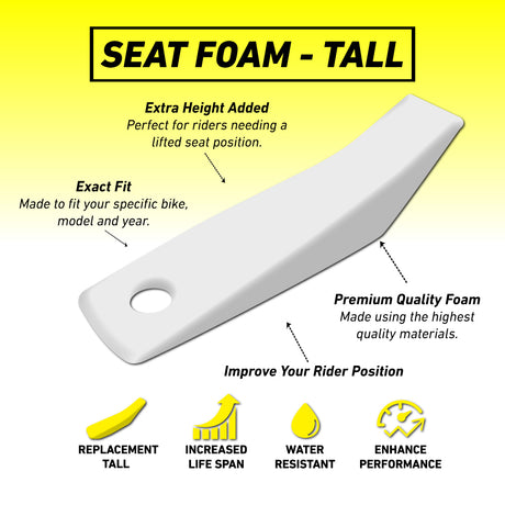 Husqvarna TC65 16-23 TALL Seat Foam