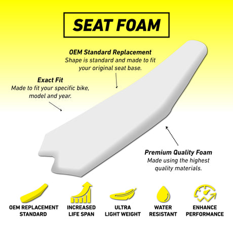 Sherco 250/300SE 14-16 /SEF 12-16 Standard OEM Seat Foam