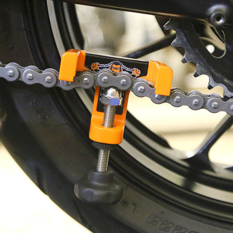 TRU-TENSION MOTORCYCLE CHAIN TENSIONING TOOL