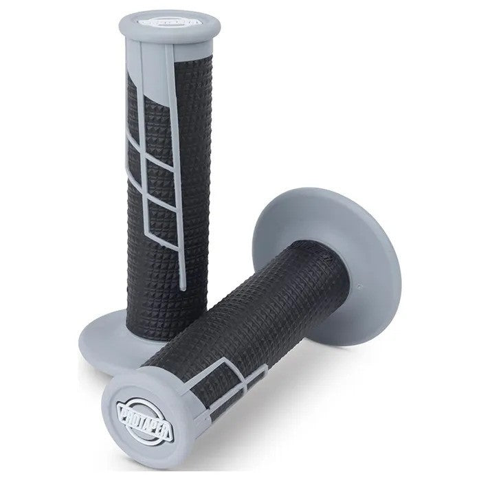 Protaper Clamp-On 1/2 Waffle Grip Grey/ Black