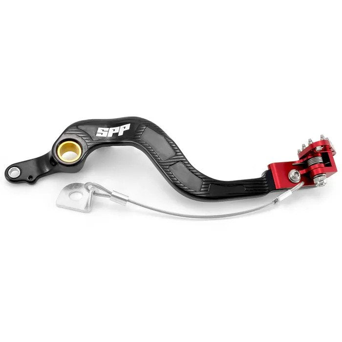 SPP Brake Pedal Honda Crf450X Suzuki Rm125 Red