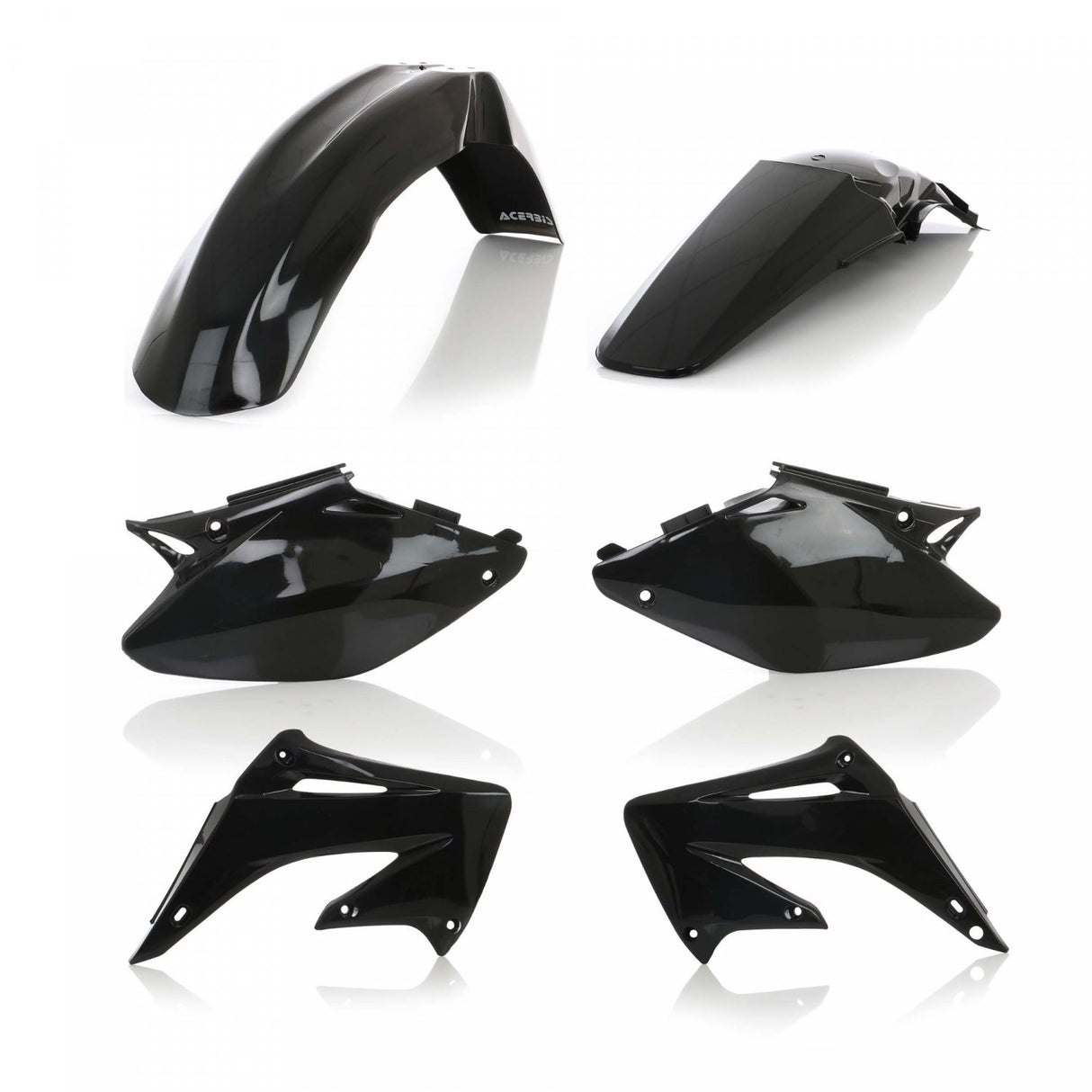 ACERBIS PLASTIC KIT HONDA CR 125 250 02-03 BLACK