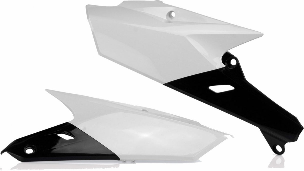 ACERBIS SIDE PANELS YAMAHA YZF 250 14-18 450 14-17 WHITE