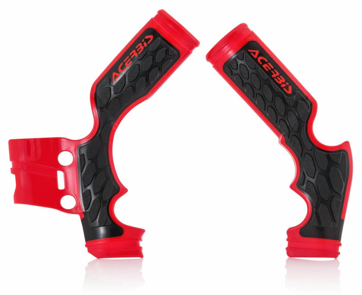 ACERBIS X-GRIP FRAME GUARDS MC 65 21-23 RED-BLACK