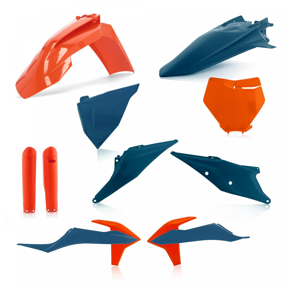 ACERBIS PLASTIC KIT KTM SX SXF 19-22 ORANGE BLUE