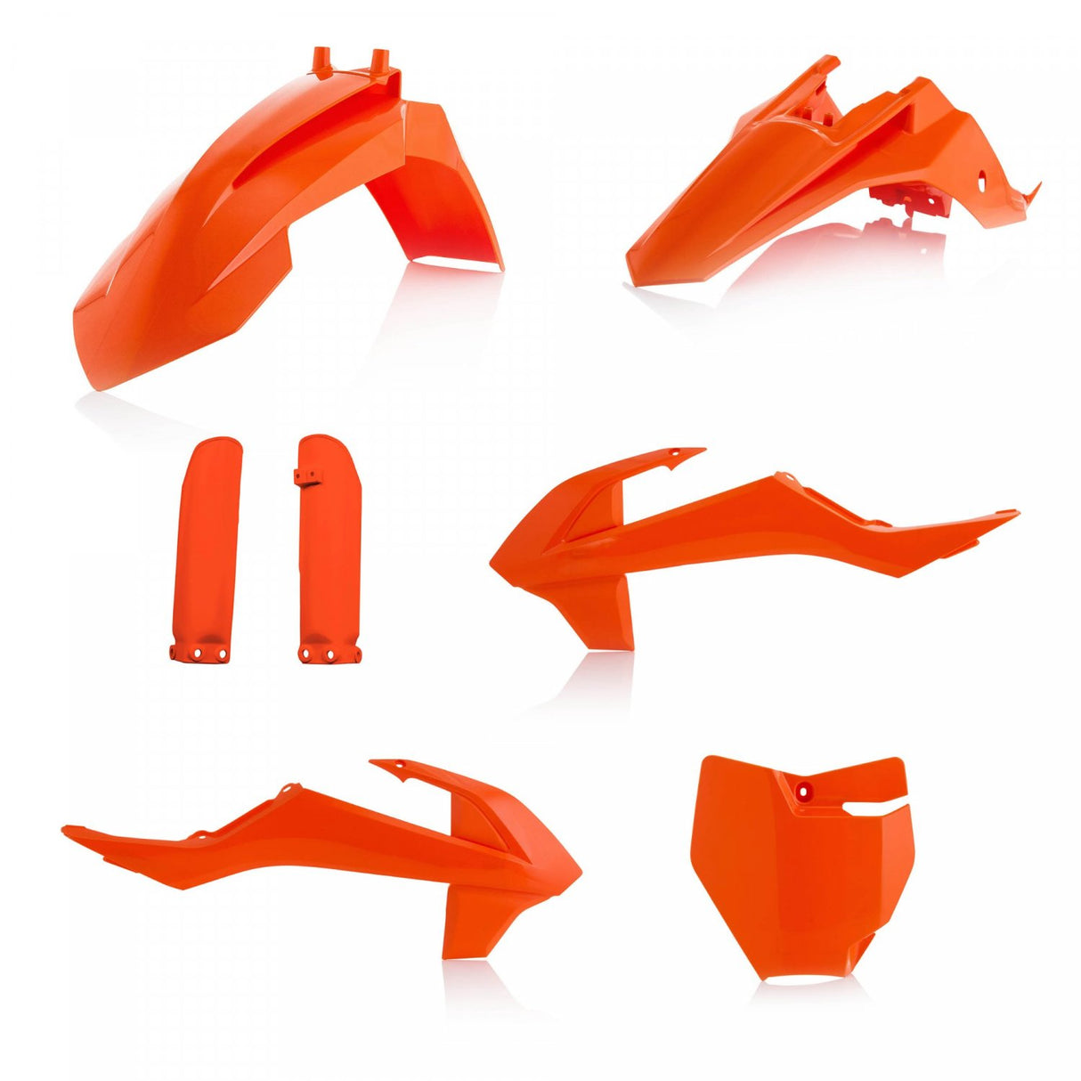 ACERBIS PLASTIC KIT KTM SX65 19-23 ORANGE