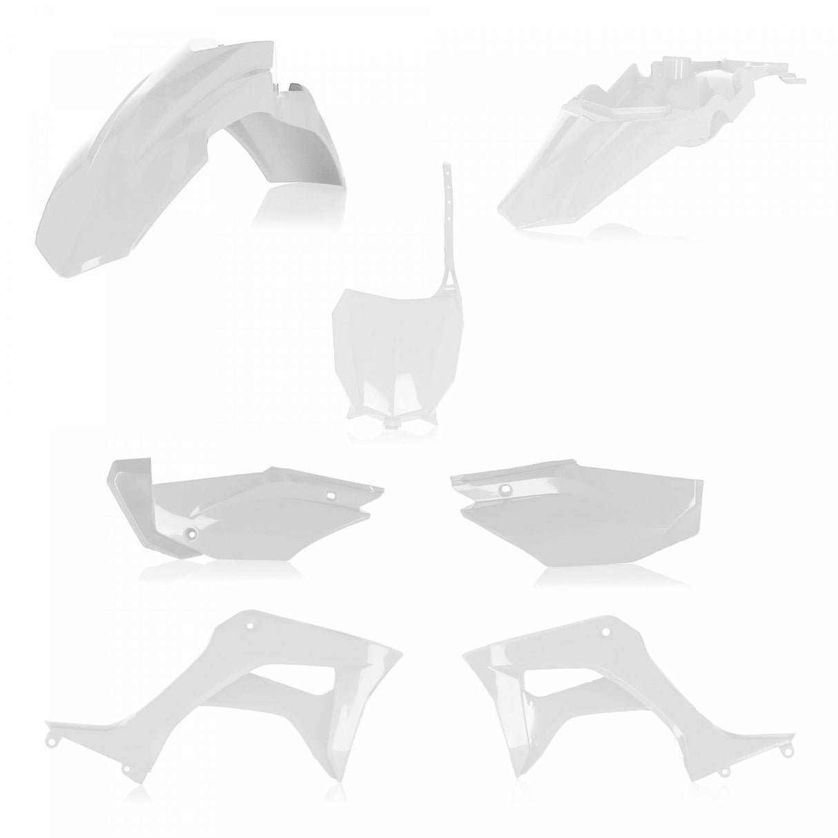 ACERBIS PLASTIC KIT HONDA CRF 110F 19-23 WHITE