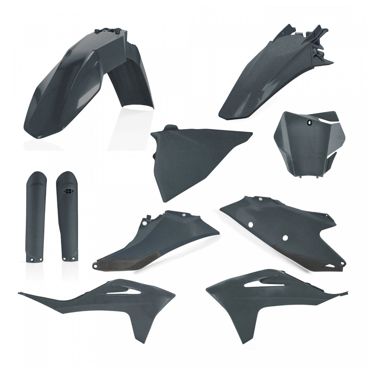 ACERBIS PLASTIC KIT GAS GAS MC MCF 21-23 METALLIC GREY