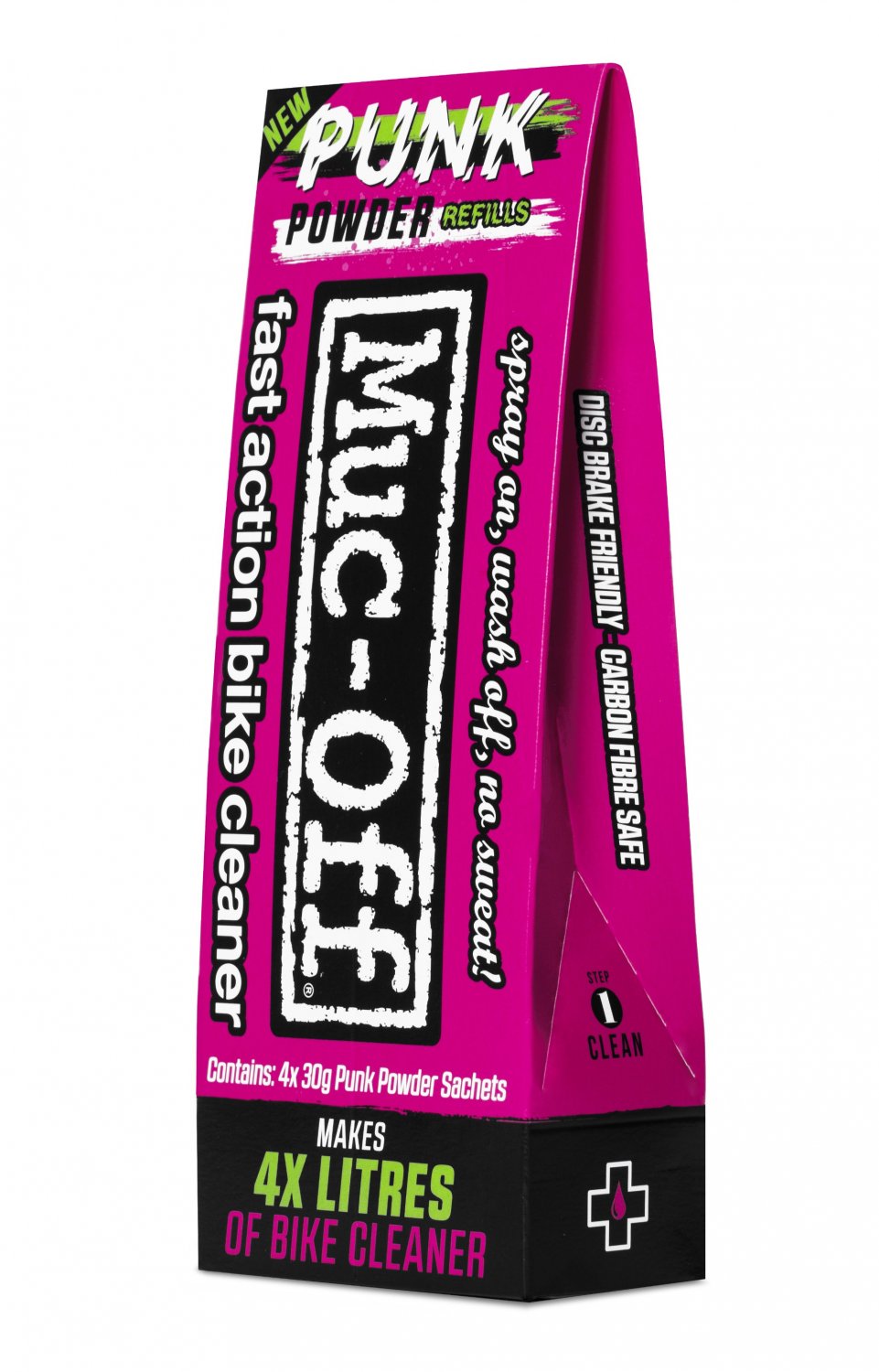 MUC-OFF MOTORCYCLE PUNK POWDER BIKE CLEANER 4 PACK