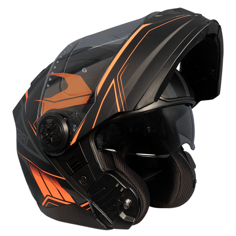 RXT - 909 FLIP UP BLACK/NEON ORANGE