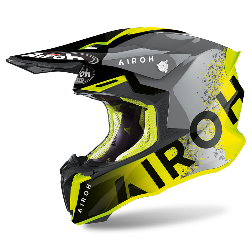 AIROH - TWIST 2.0 ‘BIT’ YELLOW GLOSS