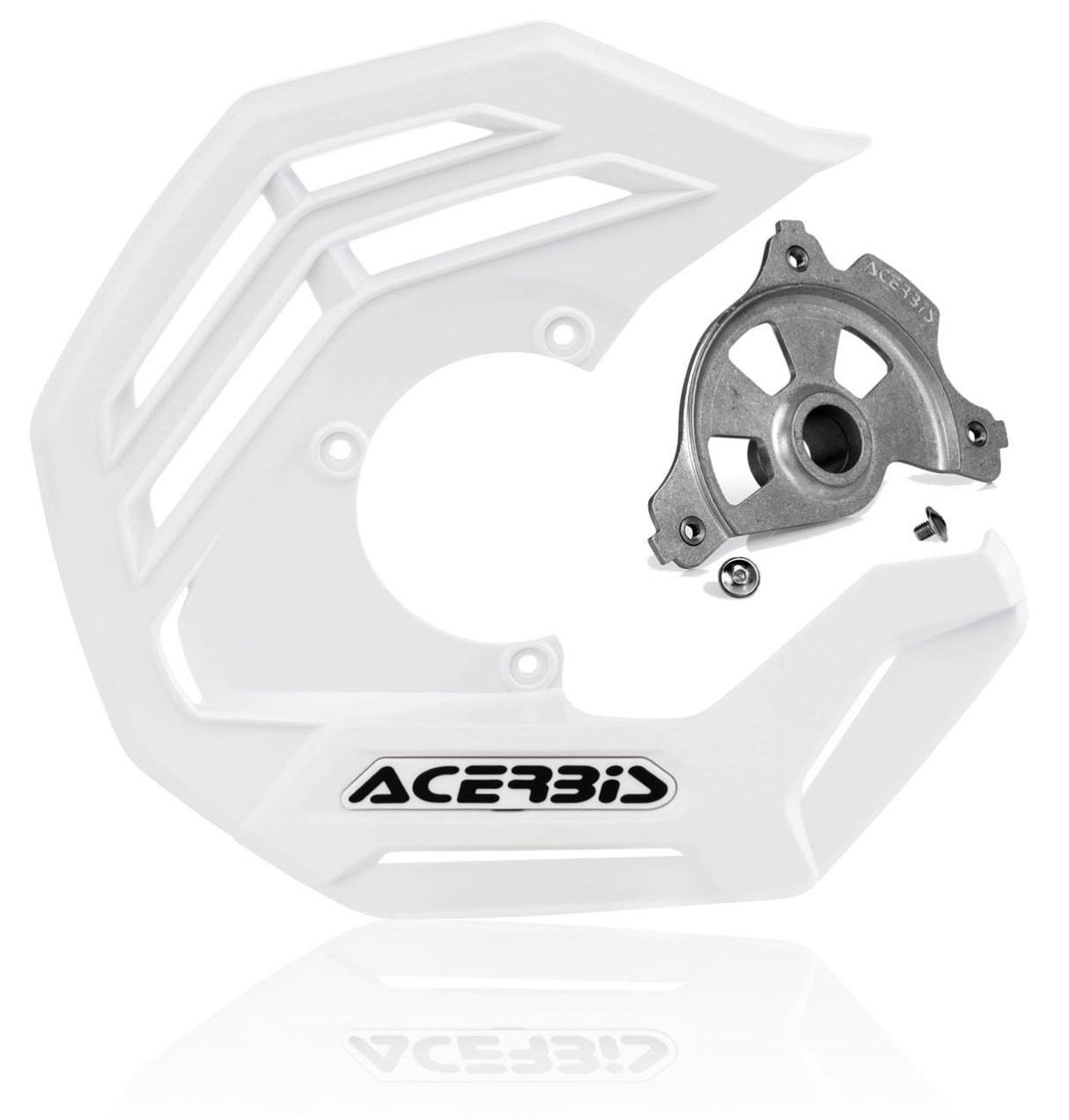 ACERBIS X-FUTURE DISC COVER KIT WHITE KAWASAKI KXF 250 21-22 450 19-23