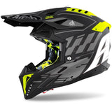 AIROH - AVIATOR 3  ‘RAMPAGE’ BLACK MATT