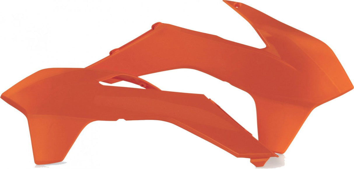 ACERBIS RADIATOR SHROUDS SX-F 13-15 EXC-F 14-16 FULL ORANGE