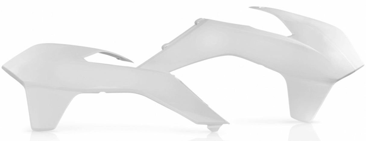 ACERBIS RADIATOR SHROUDS SX-F 13-15 EXC-F 14-16 WHITE