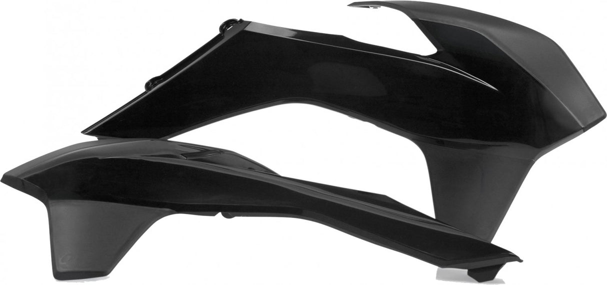 ACERBIS RADIATOR SHROUDS SX-F 13-15 EXC-F 14-16 BLACK