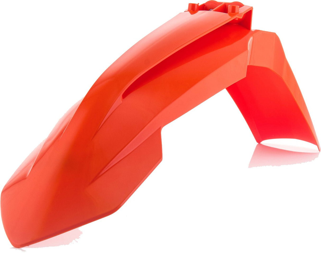 ACERBIS FRONT FENDER KTM SX SXF 16-22 EXC EXCF 17-23 ORANGE