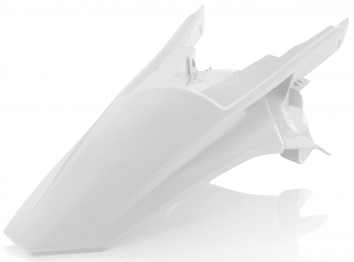 ACERBIS REAR FENDER KTM EXC EXCF 17-19 WHITE
