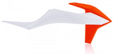 ACERBIS RADIATOR SHROUDS SX-F 19-22 EXC-F 20-23 ORANGE WHITE 20
