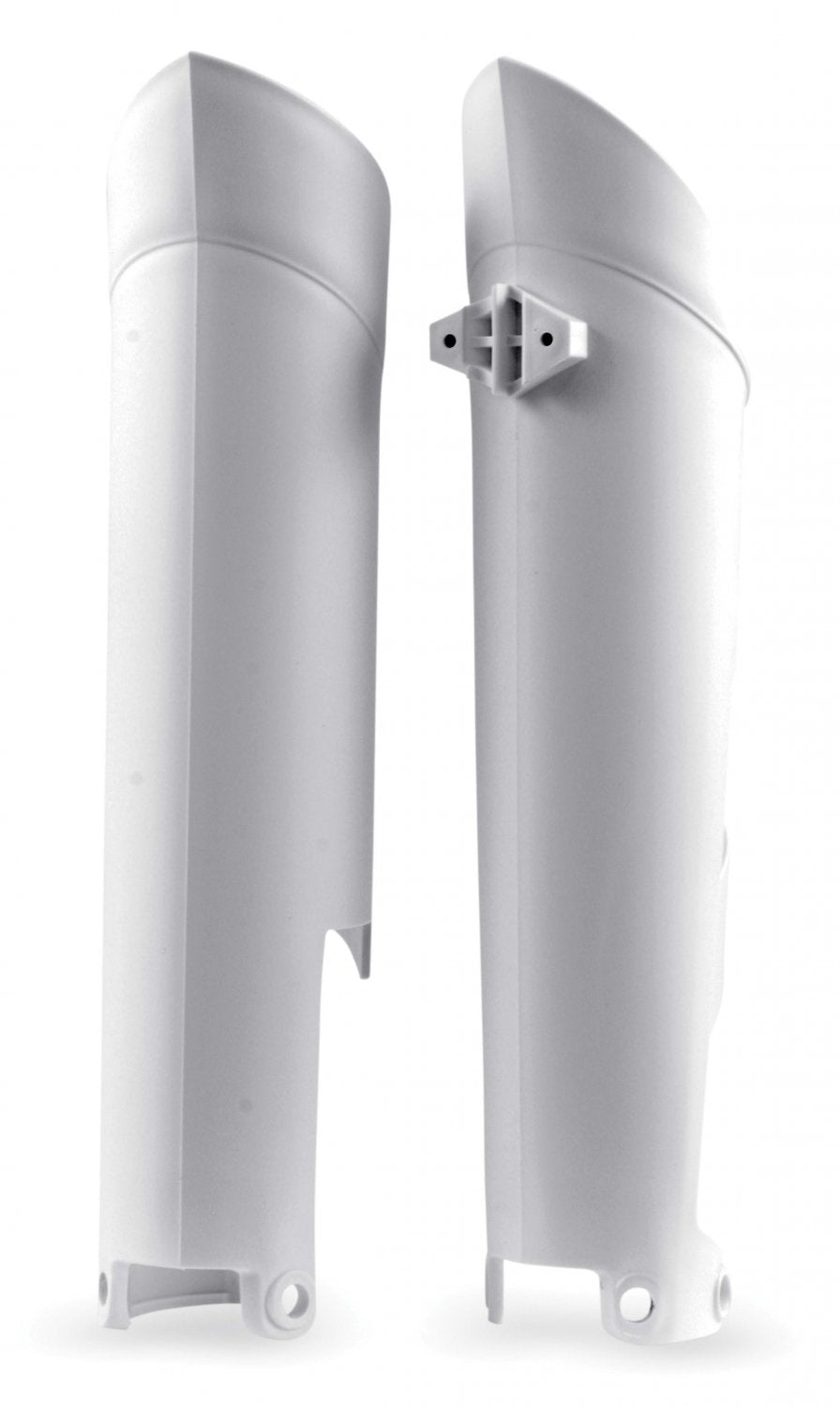 ACERBIS FORK COVERS KTM SX SXF EXC EXCF 08-15 WHITE