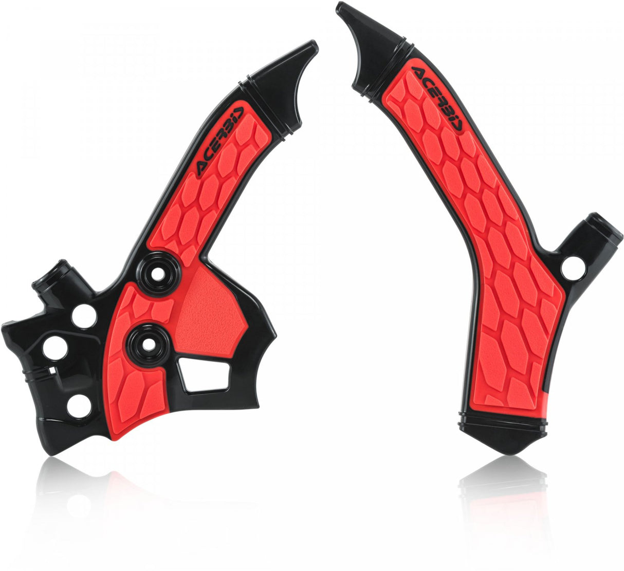 ACERBIS X-GRIP FRAME GUARDS HONDA CRF250L 13-20 BLACK-RED