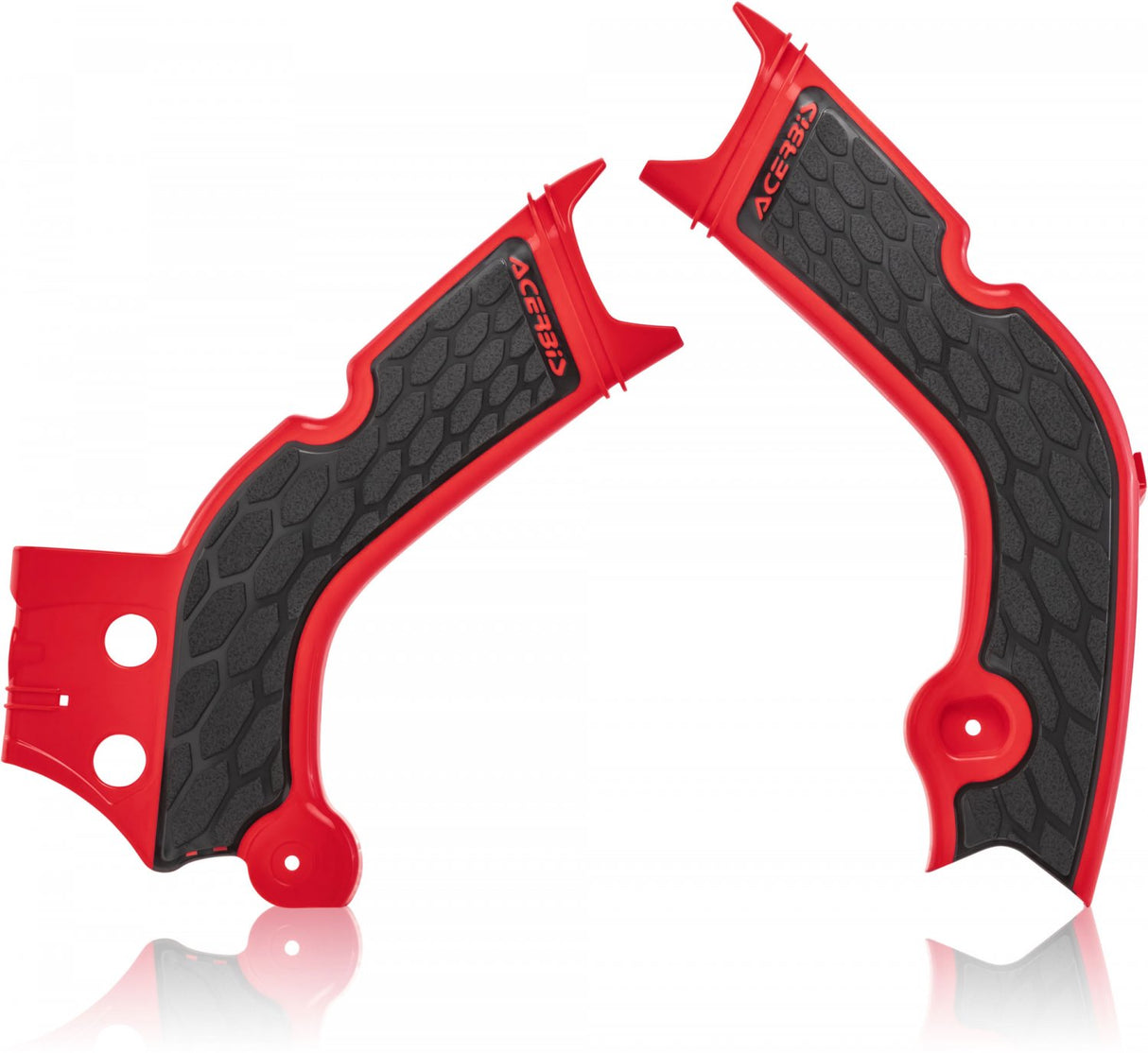 ACERBIS X-GRIP FRAME GUARDS CRF 250 20-21 450 19-20 RED-BLACK