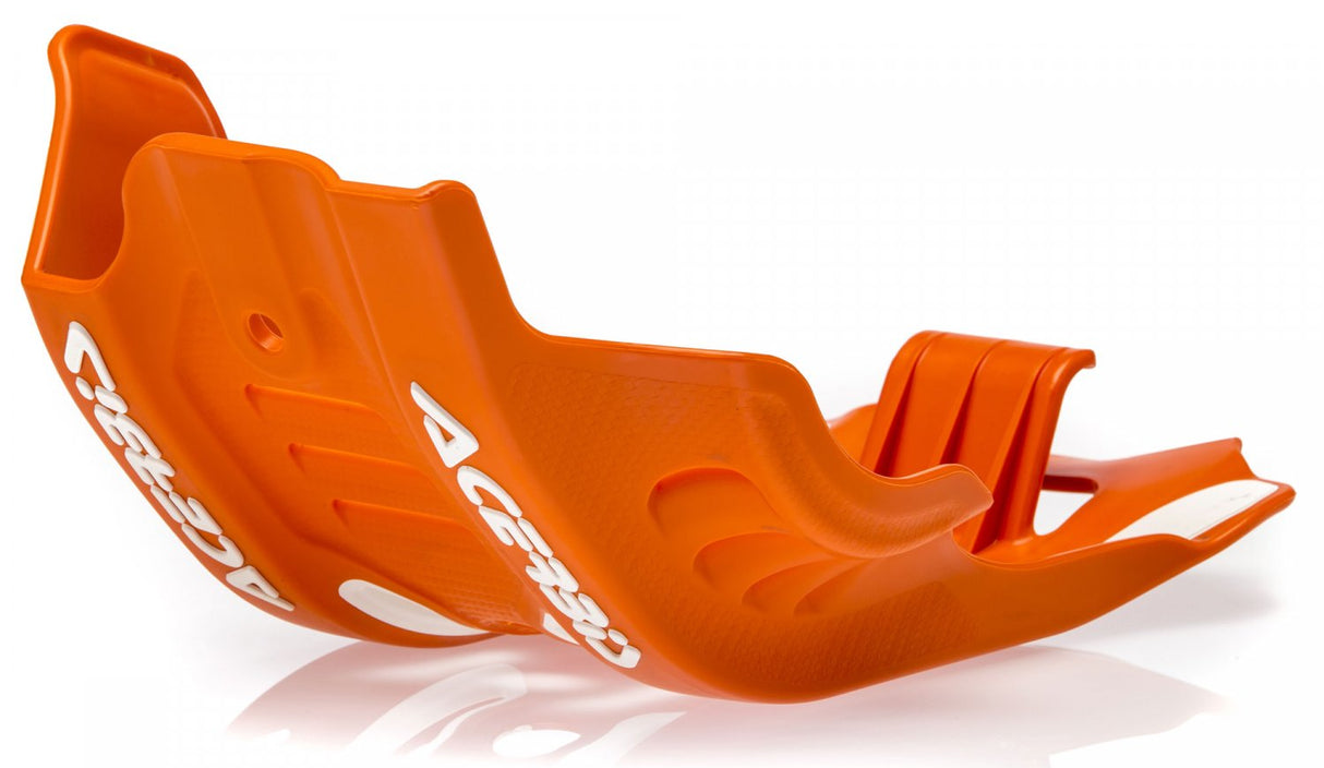 ACERBIS SKID PLATE EXCF 450 500 20-23 ORANGE/WHITE