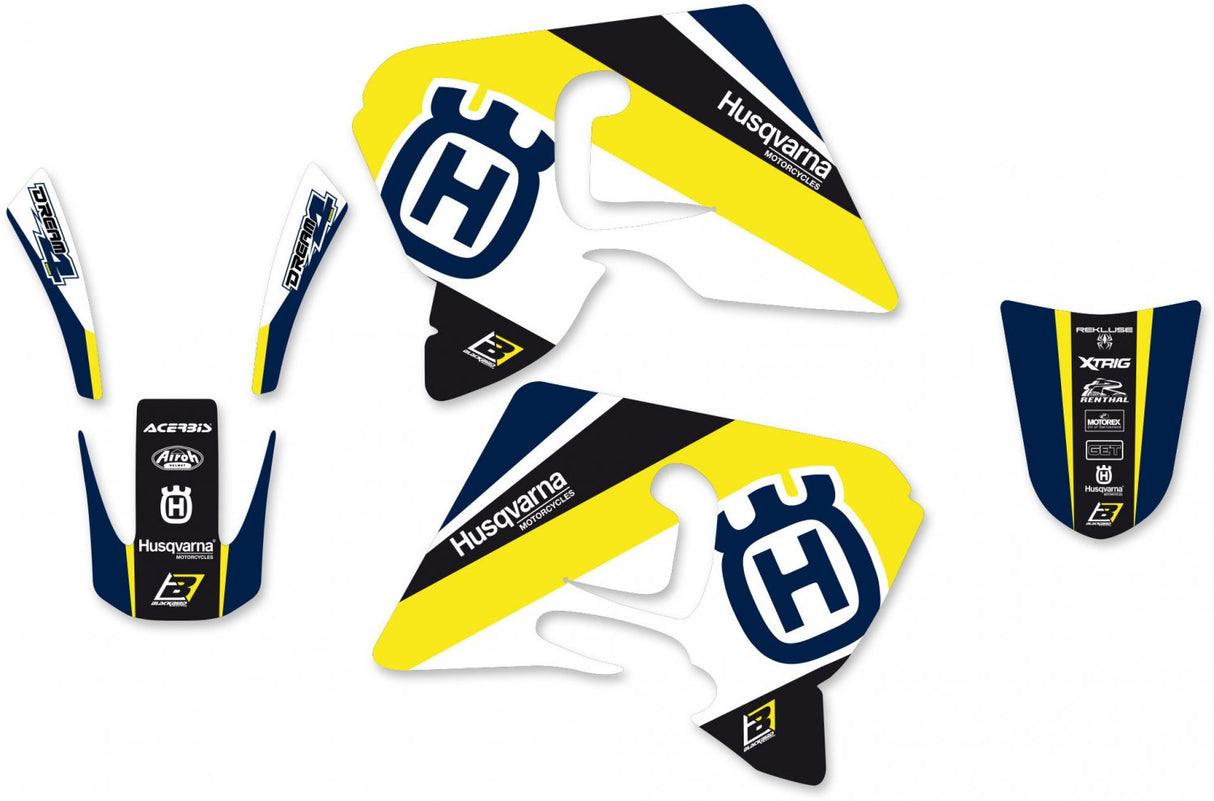 BLACKBIRD GRAPHICS KIT DREAM 4 HUSQVARNA TE TC 99-00